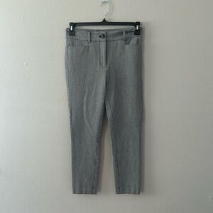 Loft Black and White Pants